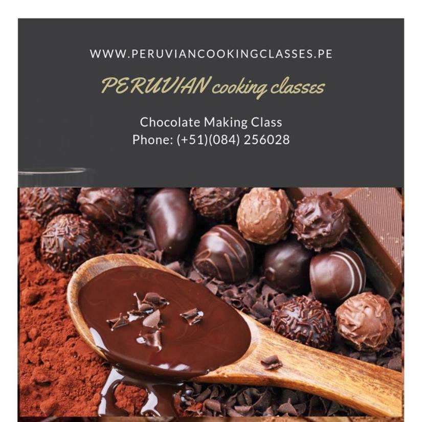 Making chocolate in Cusco, Peru